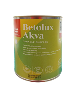 Краска BETOLUX AKVA для полов C п/гл 0,9л - фото 127133