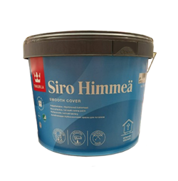 Краска для потолка SIRO HIMMEA AP гл/мат 9л 700002868 - фото 127145