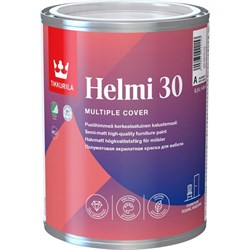 Краска для мебели HELMI 30 А 0,9 п/мат - фото 127164
