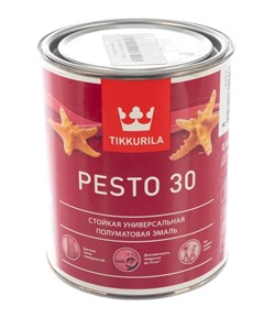 Эмаль TIKKURILA PESTO 30 A п/мат 0,9л - фото 127178