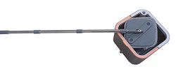 Комплект плоской швабры HOLAMOPA с отжимом и ведром длина ручки 130см, 2насад.LV-07 FLAT MOP - фото 128104