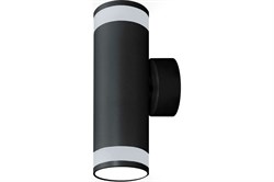 Светильник накладной RITTER ARTON цилиндр, 55*55*179мм 2хGU10, алюминий/стекло, цвет черный 59958 6 - фото 128464