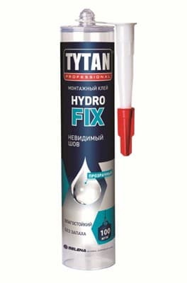 Клей TYTAN монтажный HYDRO FIX (310мл) бесцветный - фото 12862