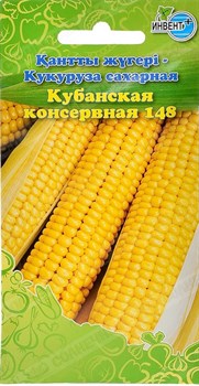 Семена ИНВЕНТ ПЛЮС Кукуруза Кубанская Консервная 148 сахарная - фото 128927