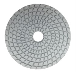 Круг TULEX алмазный гибкий шлифовальный, на велкро основе, мокрое шлифование 100мм, P400 851021-400 - фото 129661
