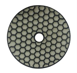Круг TULEX алмазный гибкий шлифовальный, на велкро основе, сухое шлифование 100мм, P200 851011-200 - фото 129683