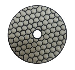 Круг TULEX алмазный гибкий шлифовальный, на велкро основе, сухое шлифование 100мм, P400 851011-400 - фото 129689