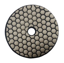 Круг TULEX алмазный гибкий шлифовальный, на велкро основе, сухое шлифование 100мм, P1000 851011-1000 - фото 129695