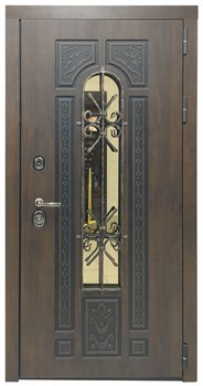 Дверь металлическая ЛАЦИО (внутренняя МДФ панель белая) 960*2050 правая - фото 132790