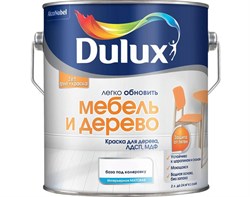 Краска Dulux Мебель и Дерево мат BC 2л 5327301 - фото 133237