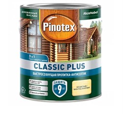 Пропитка-антисептик PINOTEX Classic Plus 3 в 1 CLR, Лиственница 0,9л 5727618 - фото 136431