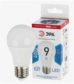 Лампа светодиодная ЭРА LED A60-9W-840-E27 (диод, груша, нейтр) - фото 136660