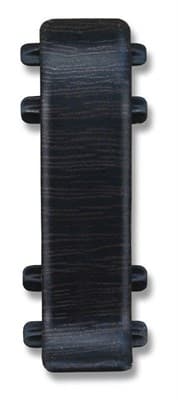 Соединитель для плинтуса К55 Идеал Комфорт Венге черный - фото 13667