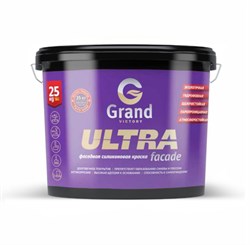 Водоэмульсия GRAND VICTORY ULTRA FASADE на силикон.основе, гидрофобная, щелоч, атмосферостойкая 25кг - фото 139909