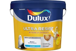 Краска Dulux Ultra Resist Кухня и ванная мат база C 2,25л 5255572 - фото 139934