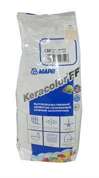 Затирка для швов MAPEI KERACOLOR FF 130 (2кг) жасмин 5N13002A - фото 139982