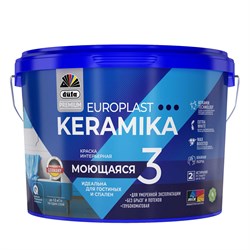 Краска водно-дисперсионная DUFA Premium EuroPlast Keramika 3, база 1 2,5л МП00-006959 - фото 140015