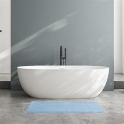 Коврик IDDIS для ванной 70*120см микрофибра, синий BSQL03Mi12 - фото 141186
