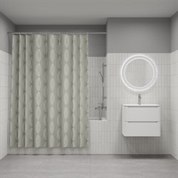 Штора IDDIS для ванной комнаты полиэстер 200*180см BD05P18i11 - фото 141195