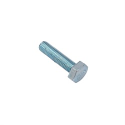Болт СТРОЙБАТ DIN 933 М10 x 40 (белый цинк 15 шт) 005341 - фото 142917