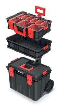 Ящик для инструментов PROSPERPLAST 3 в 1 KMSS553565B - фото 143950