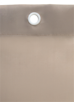 Штора PRIMANOVA PREMIUM для ванной, с утяжелителем 180*200 PLE капучино DR-60057 - фото 144015