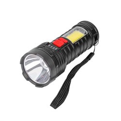 Фонарь ручной ЮПИТЕР светодиодный аккумуляторный 3Вт+3Вт USB A-micro-USB кабель в комплекте JP1052 - фото 144093