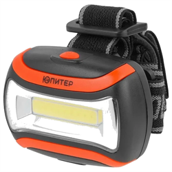 Фонарь налобный ЮПИТЕР светодиодный 3Вт COB 3хAAA JP1042 - фото 144101