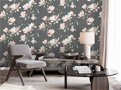 Обои VS Magnolia декор 585109 виниловые 1,06*10,05м (1упак-6рул) (МАЯКПРИНТ) - фото 144256