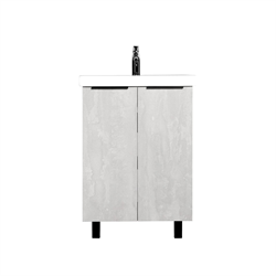 Тумба Берлин под умывальник MODUO 60 2 ств цемент - фото 144798