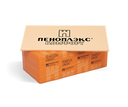 Плита теплоизоляционная Пеноплекс Комфорт 20*585*1185 С (16 шт в упаковке) - фото 144819