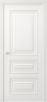 Полотно ЛЕСКОМ дверное Экшпон Имидж-2 эмалит белый/серебро, глухое 70 - фото 144927