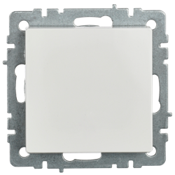 Выключатель BRITE 1-кл. перекрестный 10А белый BR-V13-0-10-K01 - фото 145005