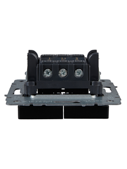 Выключатель BRITE 2-кл. проходной 10А черный ВС10-2-6-БрЧ - фото 145025