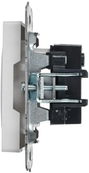 Розетка BRITE без з/к/ш 10А белая BR-R10-10-K01 - фото 145120