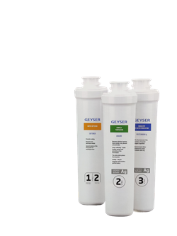 Комплект картриджей ГЕЙЗЕР для фильтра Смарт для жесткой воды 50095 - фото 145146