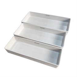 Горшок с автополивом Greenship белый камень 57х27х11см 3шт DIYHY-M-(23-50C)(23-52C)(23+56C) - фото 145207