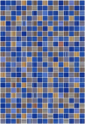 Плитка КЕРАМИН облицовочная Гламур 400*275 2Т синий (1,65) КТ-00001077 - фото 15720