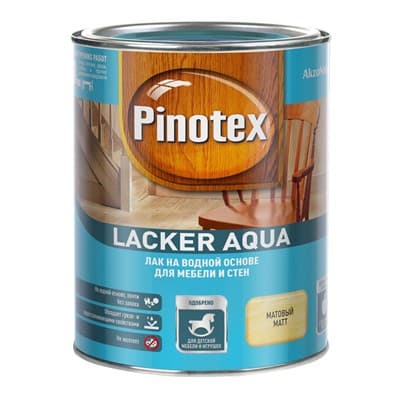Лак PINOTEX Lacker Aqua 10 (матовый) 1л 5254104 - фото 17611