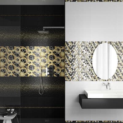 Плитка ALMA CERAMICA облицовочная Golden 249*500*7,5 TWU09GLD000 - фото 21088