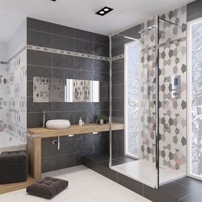 Плитка GRACIA CERAMICA облицовочная Rialto black wall 02 300*500 64,8 - фото 22132