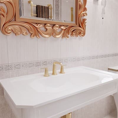 Бордюр GRACIA CERAMICA Vivien beige border 01 250*65 - фото 23296