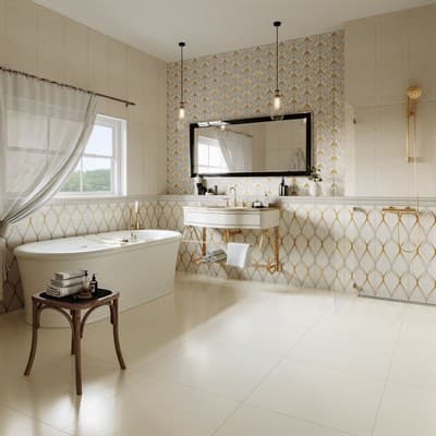 Декор GRACIA CERAMICA Silvia beige decor 01 300*900 (1-й сорт) - фото 23617