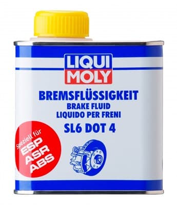 Жидкость тормозная BREMSFLUSSIGKEIT SL6DOT 4 (500МЛ) 3086 - фото 25299