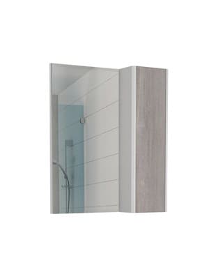 Зеркало для ванной комнаты UNO 60 Дуб серый DU1503HZ - фото 26593