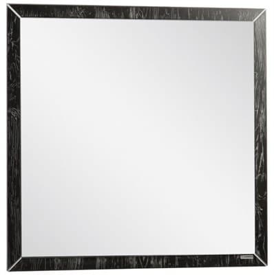 Зеркало для ванной комнаты Феличе 80 Черный с серебром - фото 26598