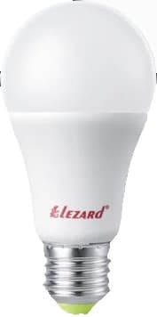Лампа светодиодная LED Glob (427 A65 2715) A65  15W 2700K E27 220V эконом - фото 29045