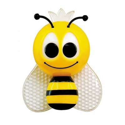 Ночник ULTRA LIGHT CZ-3A/CZ-3D Пчела Фотоэлемент 0.5Вт 220В LED, жёлтый - фото 29577