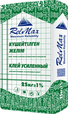 Клей RELMAX усиленный 25 кг - фото 35003