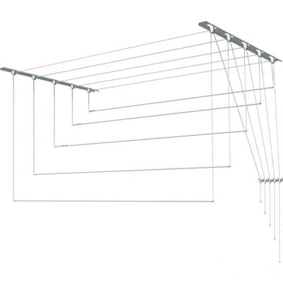 Сушилка РЫЖИЙ КОТ для белья 5 стержней,Лиана потолочная 1,4м. 171101 - фото 35577